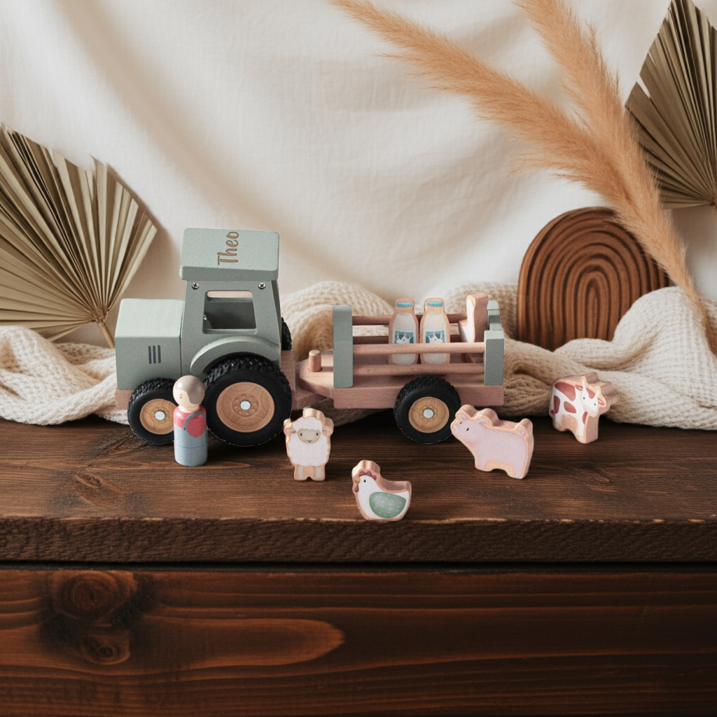 Tractor with trailer Little Farm