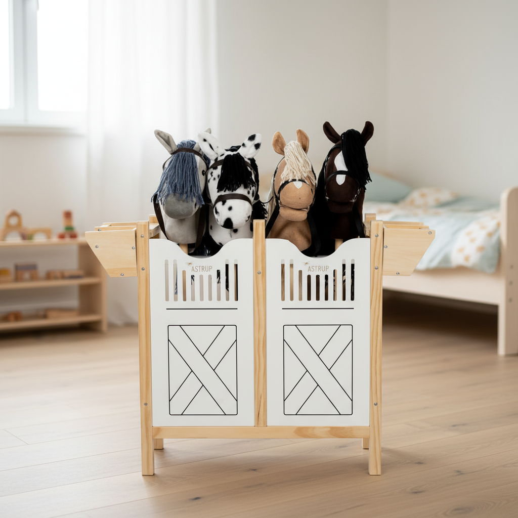Horse stable for 4 hobby horses | byAstrup