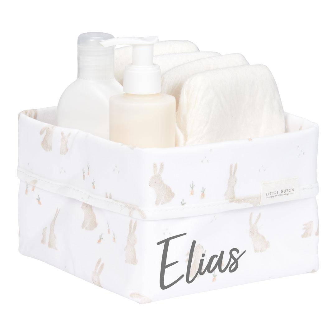 Baby Bunny Nursing Basket, Small | Little Dutch