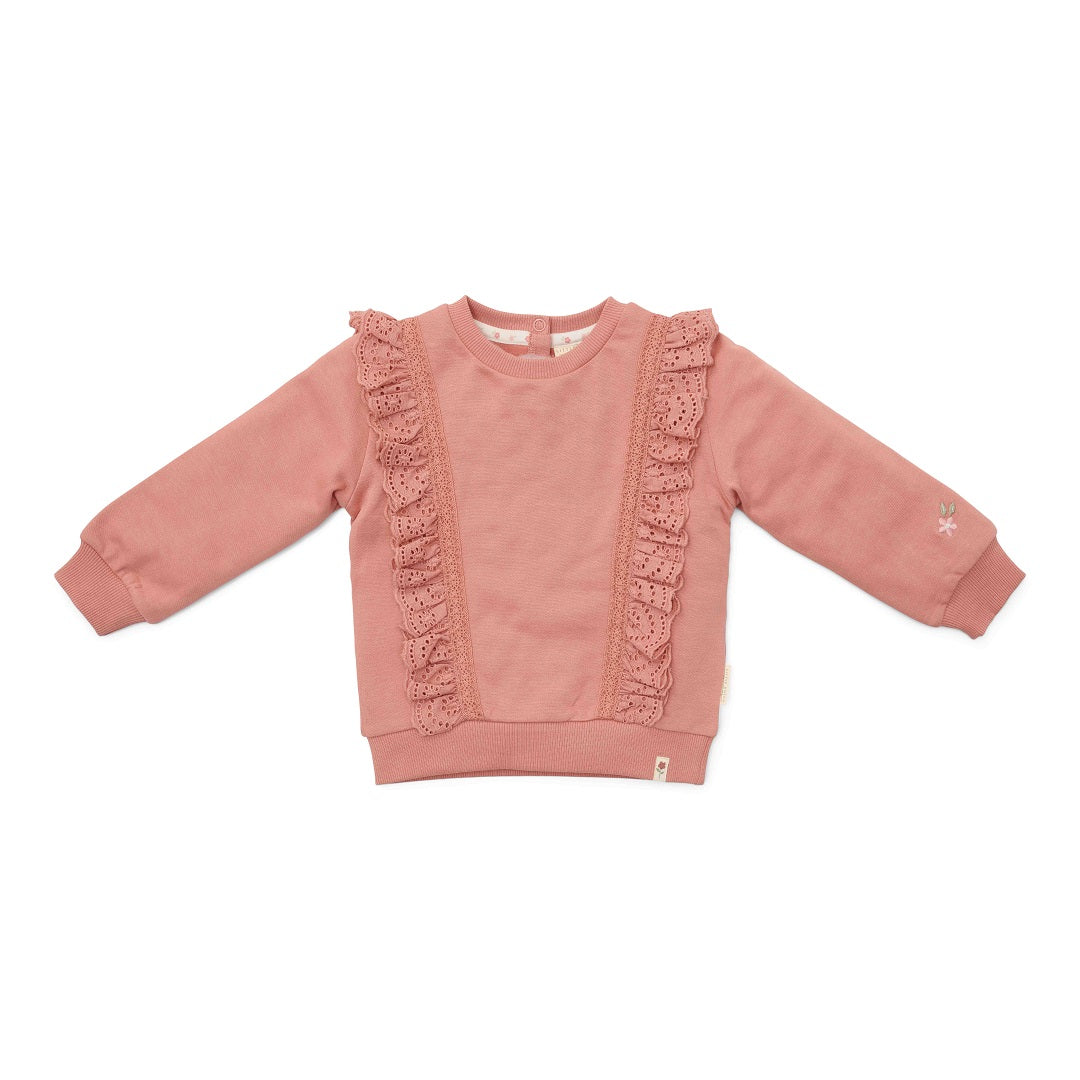 Sweater Warm Pink – Little Farm | Little Dutch