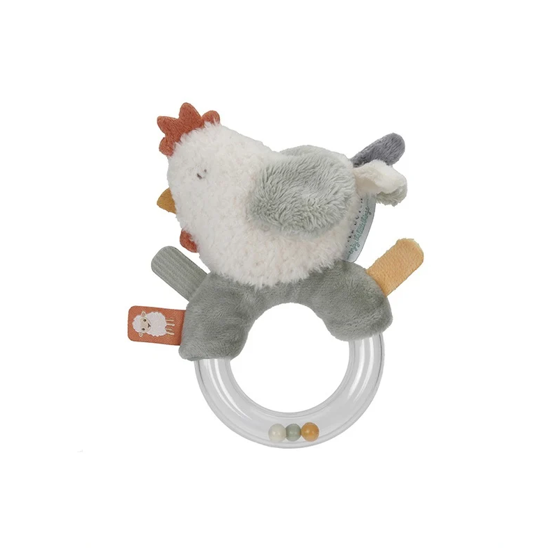 Little Farm chicken rattle grasping toy