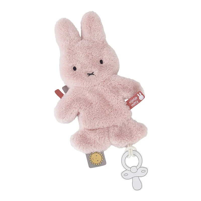 Pacifier cloth fluffy pink | Miffy x Tiamo
