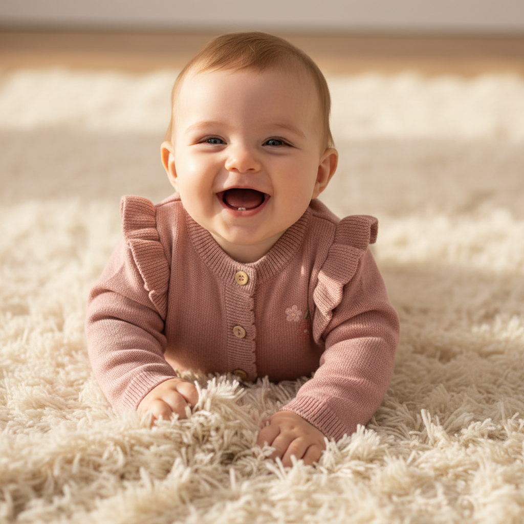 Baby Cardigan Fairy Pink | Little Dutch