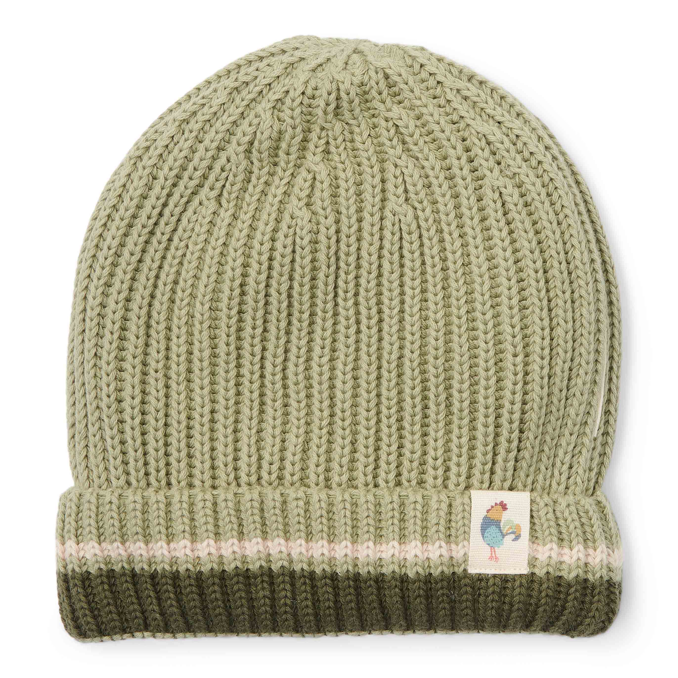 Green Knitted Hat – Little Farm | Little Dutch