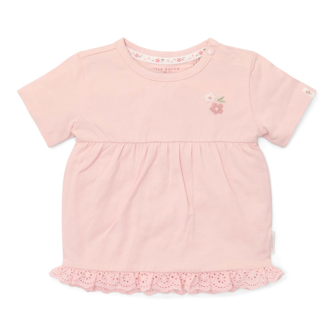 Lotus short-sleeved T-shirt | Little Dutch