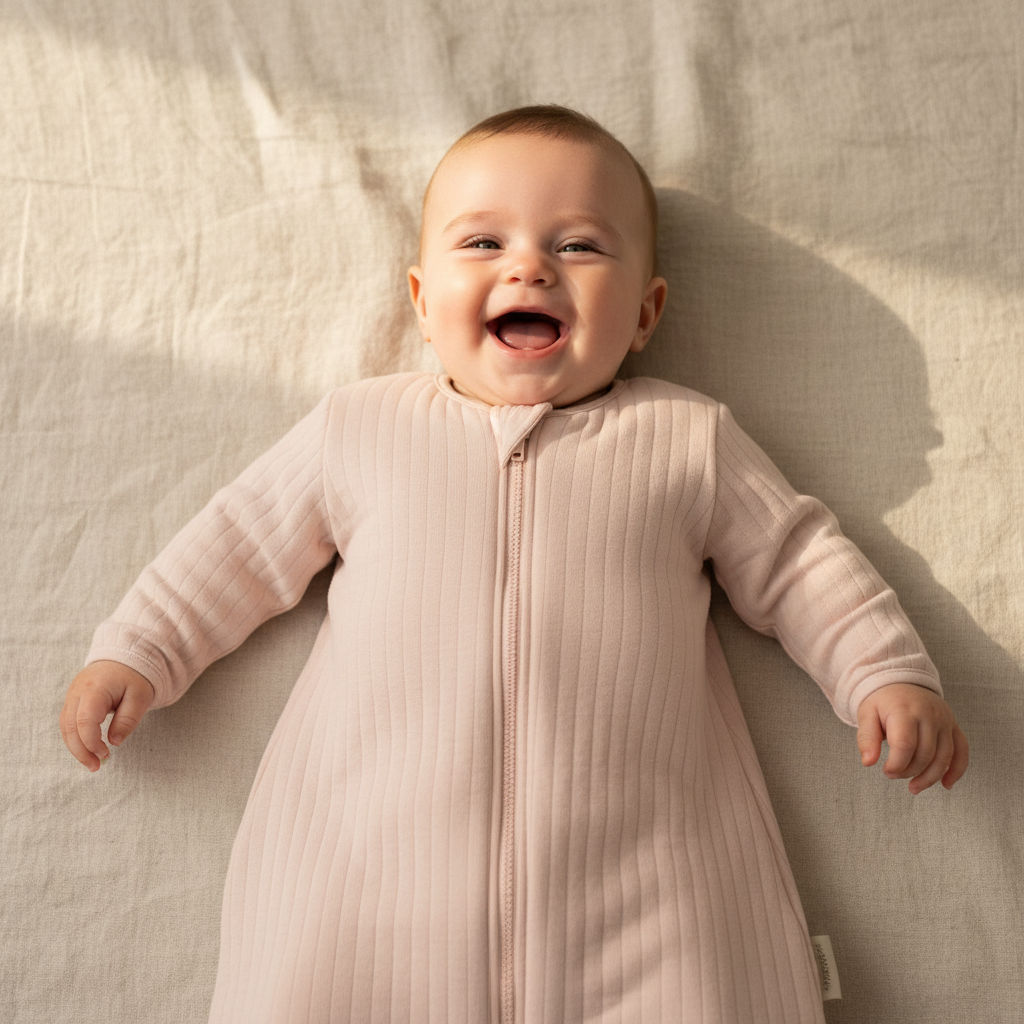 Winter sleeping bag 90 cm Pure Soft Pink | Little Dutch customizable