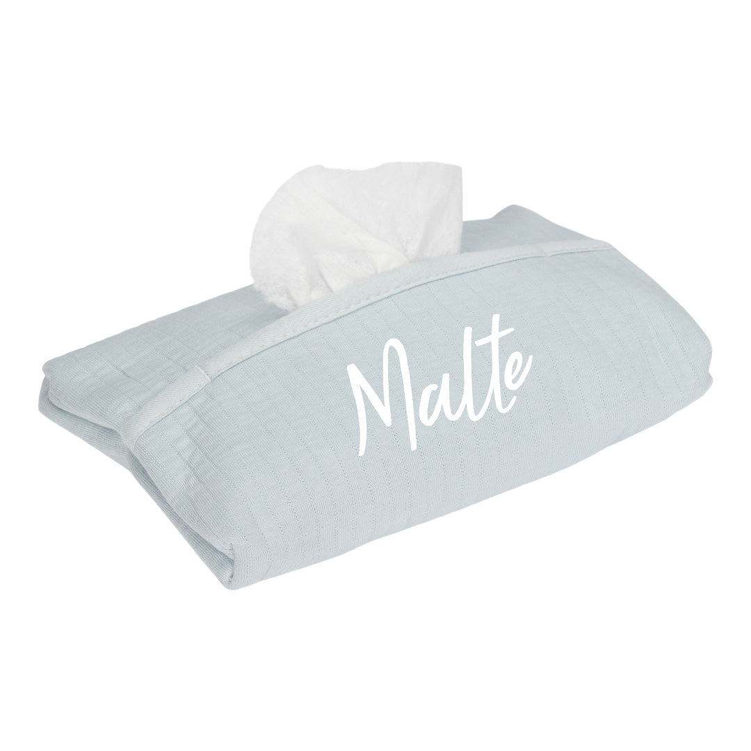 Wet wipe cover Pure Soft Blue | Little Dutch