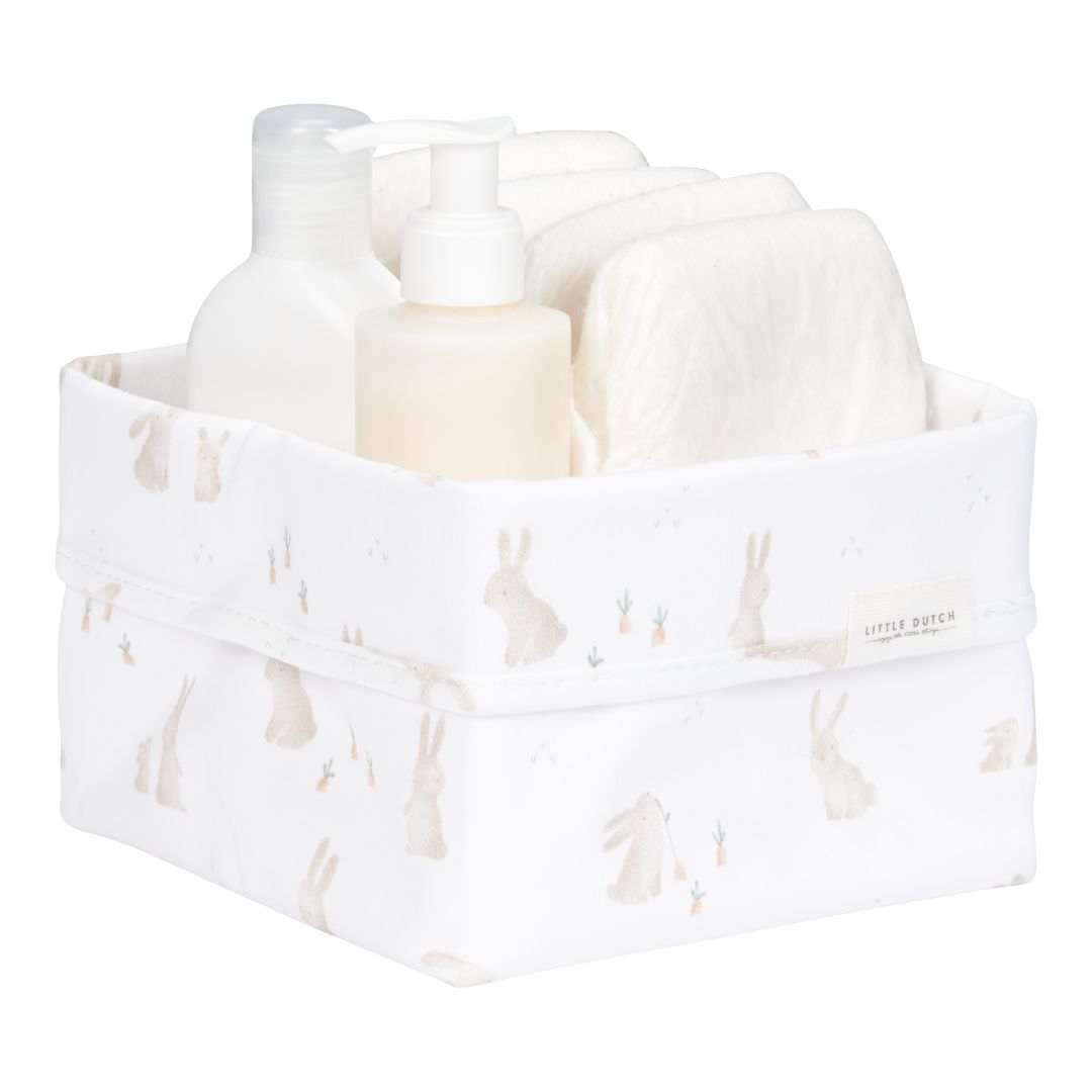 Baby Bunny Nursing Basket, Small | Little Dutch