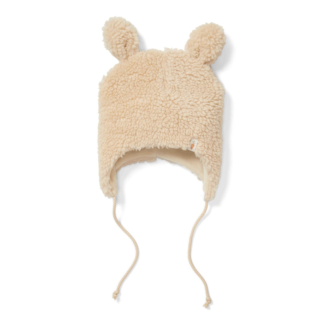 Teddy Hat Sand - Newborn Winter Teddy | Little Dutch