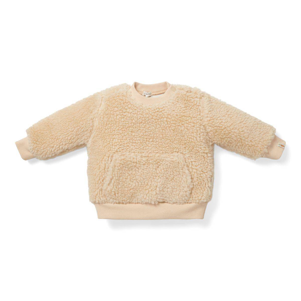 Teddy sweater, sand | Little Dutch