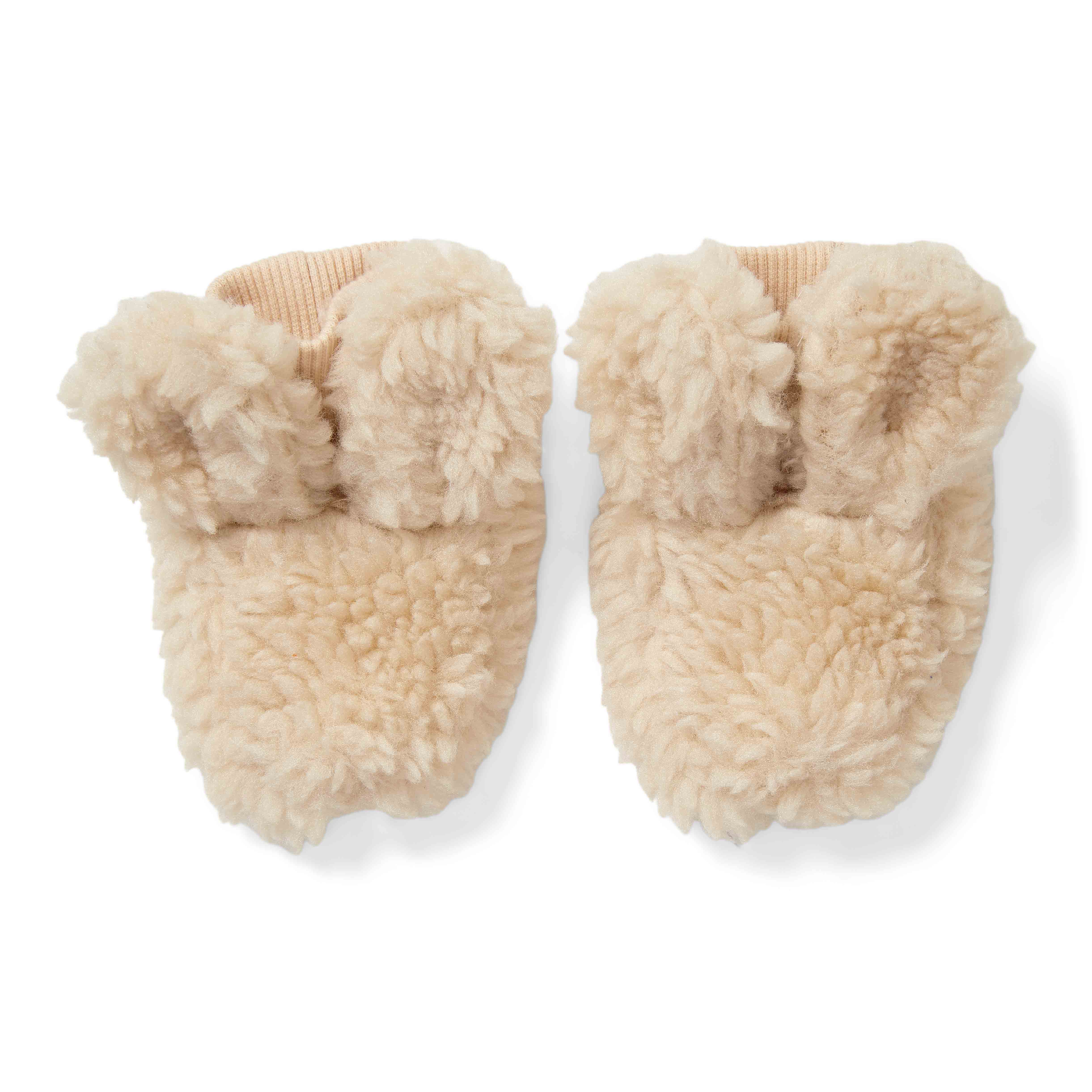 Teddy Shoes Sand - Newborn Winter Teddy | Little Dutch