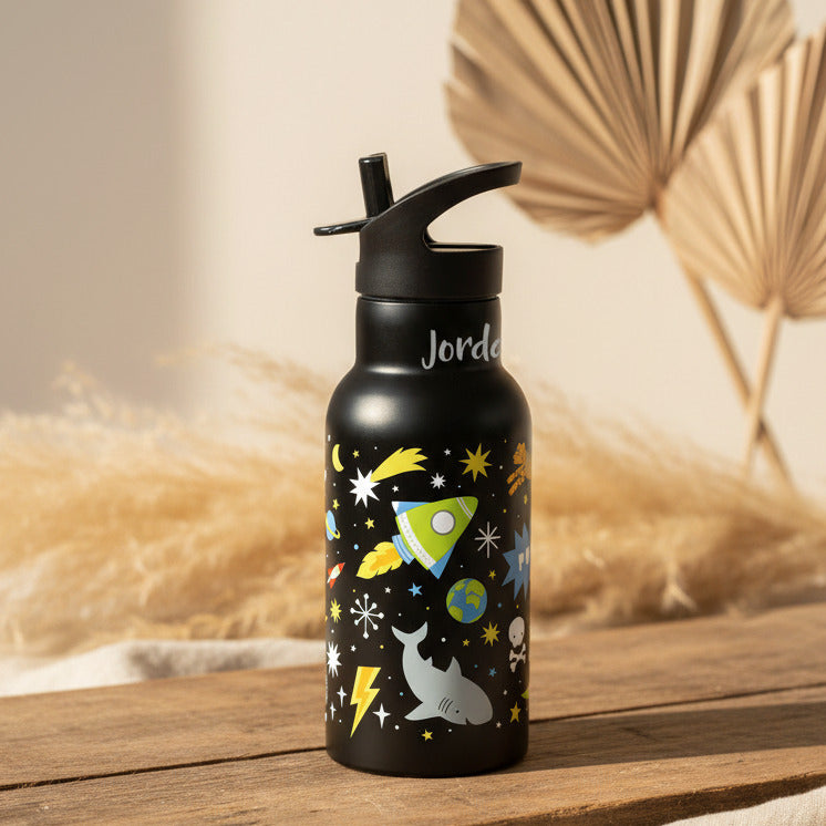 Stainless steel drinking bottle - Galaxy | A Little Lovely Company