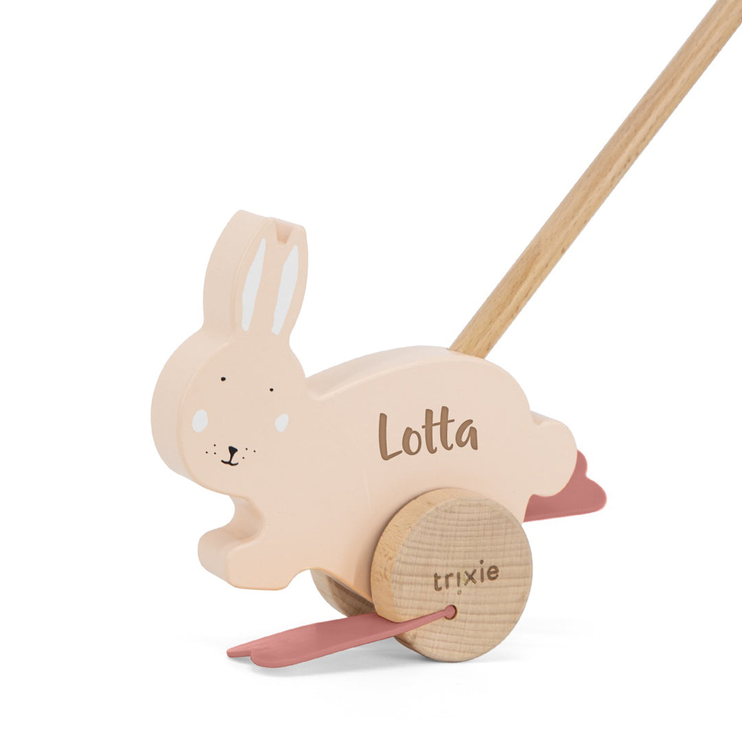Wooden push toy - Mrs. Rabbit | Trixie