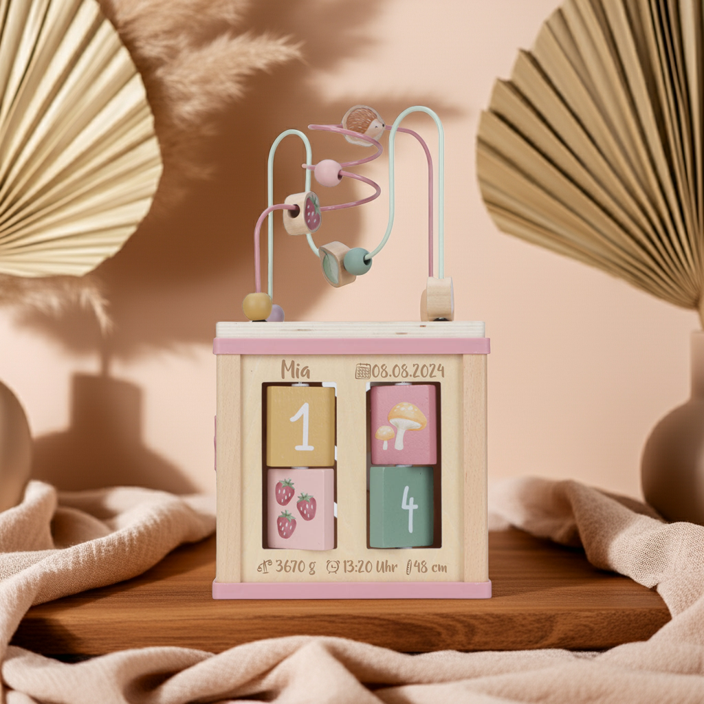 Fairy Garden activity cube "For birth"