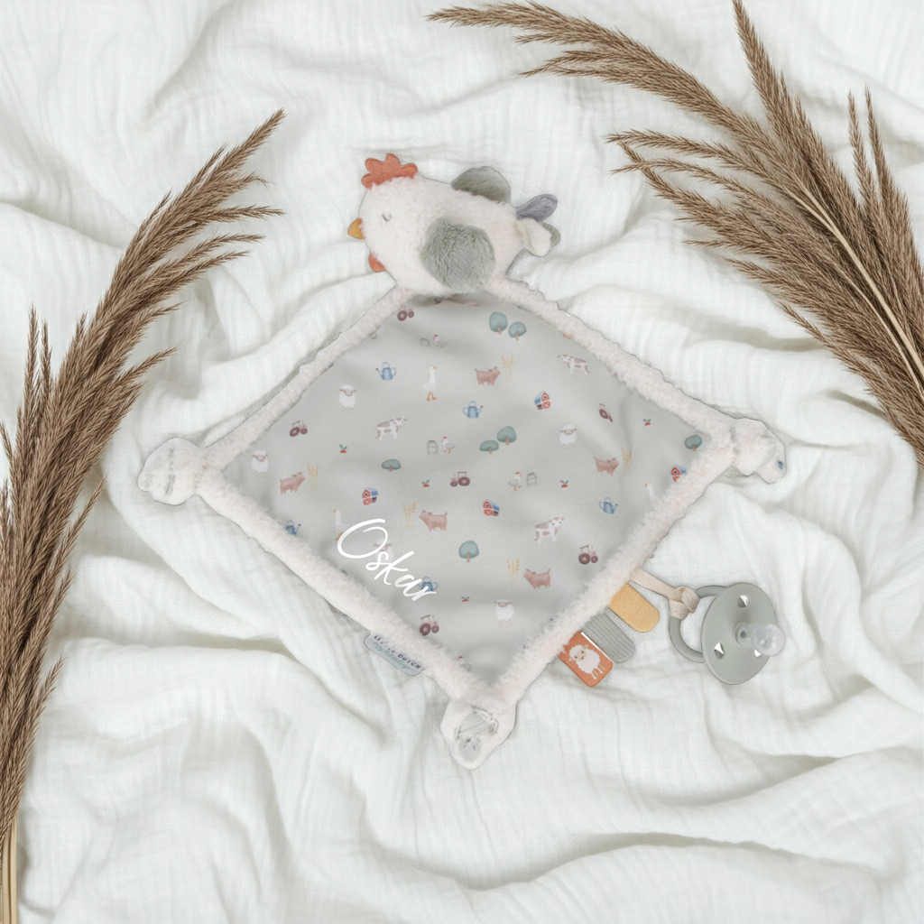 Chicken comfort blanket Little Farm