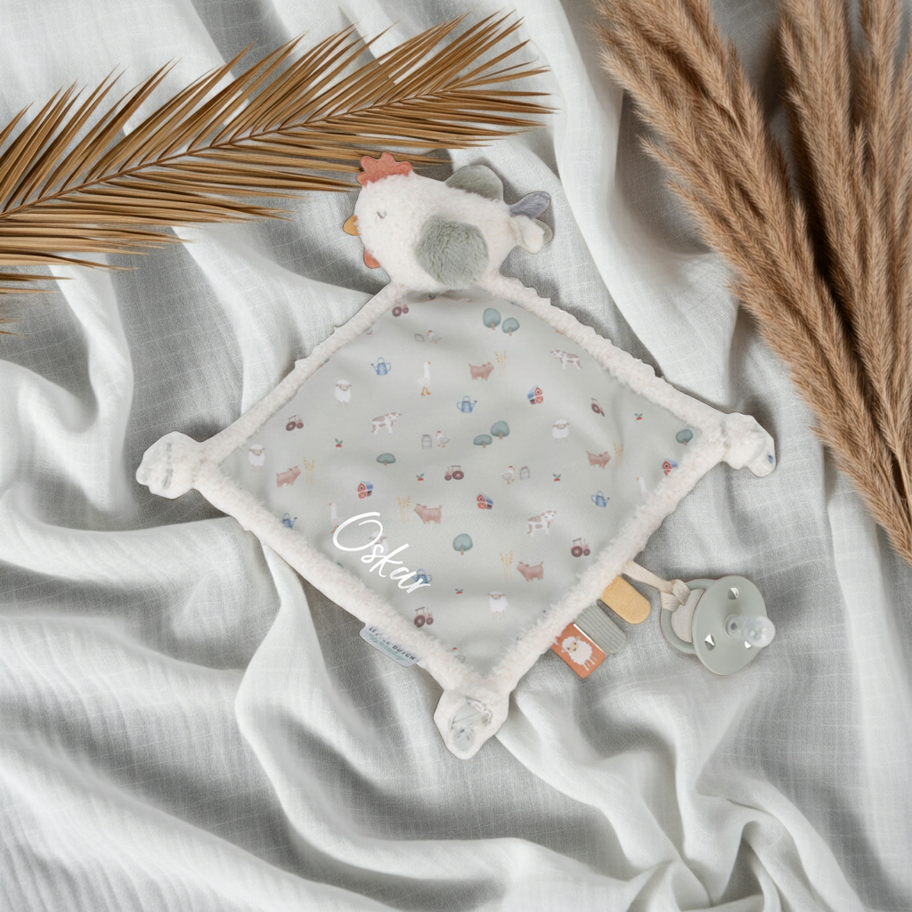 Chicken comfort blanket Little Farm