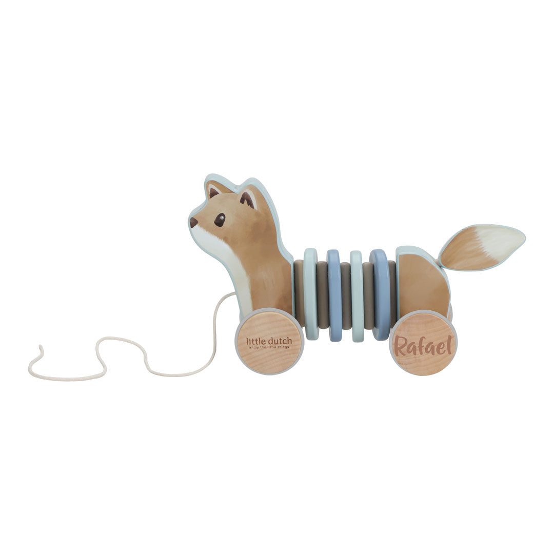 Wobbly pull toy fox Forest Friends