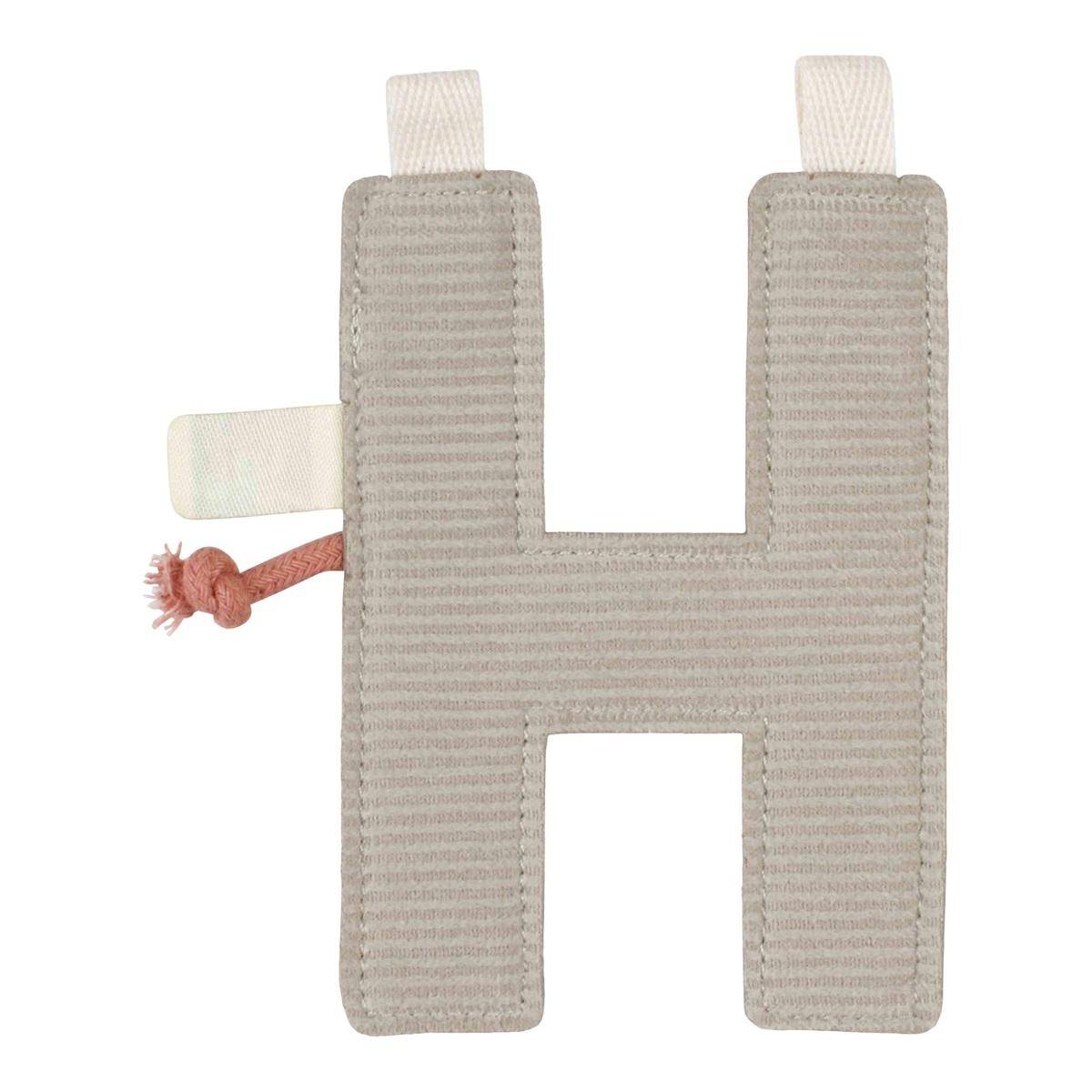 Garland element letter H