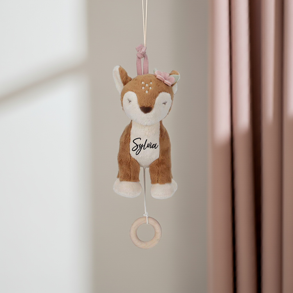 Music Box Deer Fairy Garden