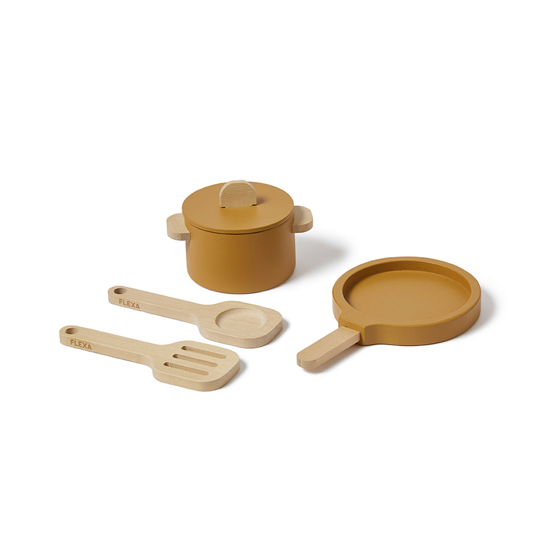Pot &amp; pan, yellow I Flexa