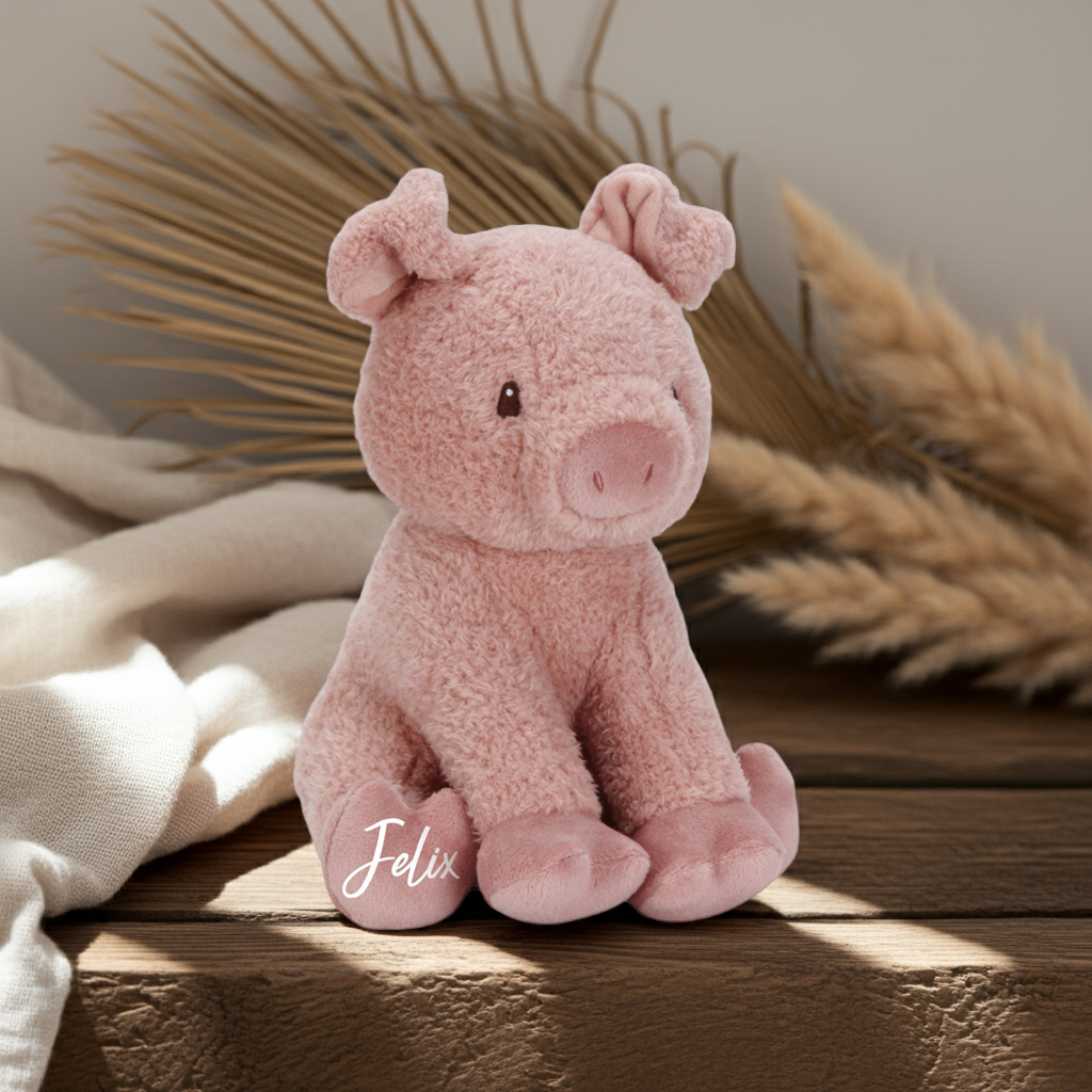 Cuddly toy lucky pig 25 cm Little Farm