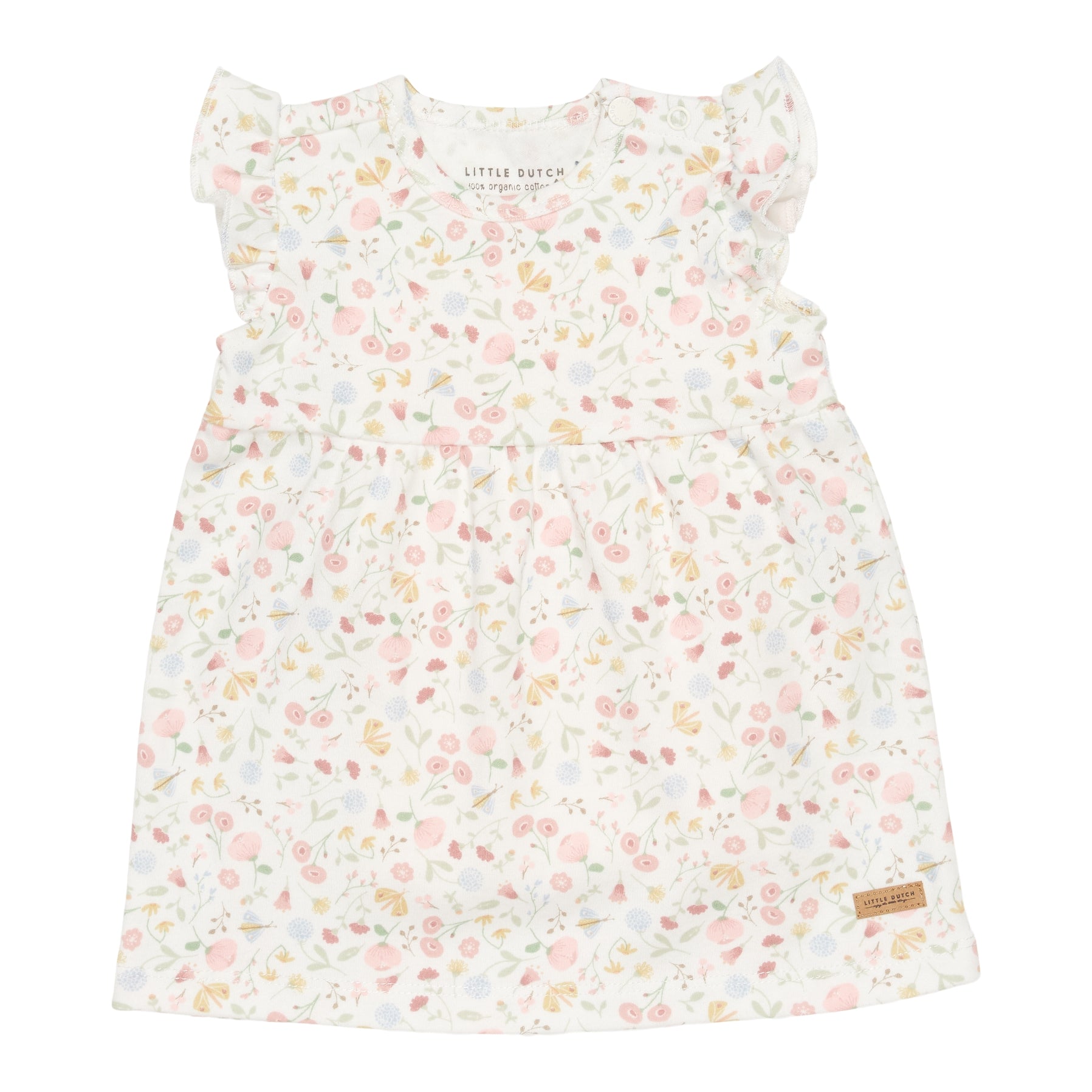 Sleeveless dress Flowers &amp; Butterflies | Little Dutch