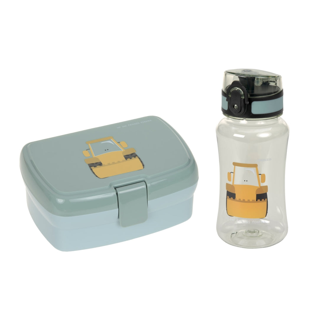 Breaktime Set Bottle &amp; Lunch Box Tiny Drivers - Excavator | Casual