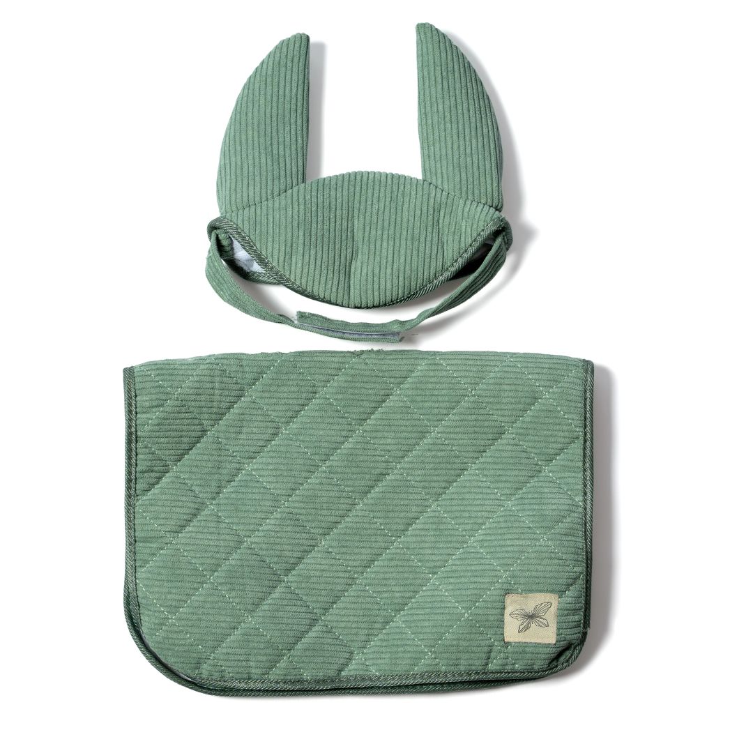 Saddle pad &amp; hood green | byAstrup