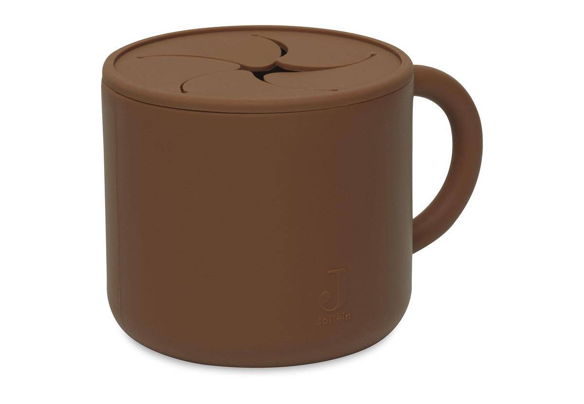 Snack cup silicone - caramel | Jollein