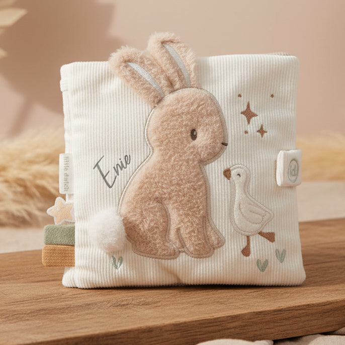 Fabric activity book - Newborn Naturals GRS