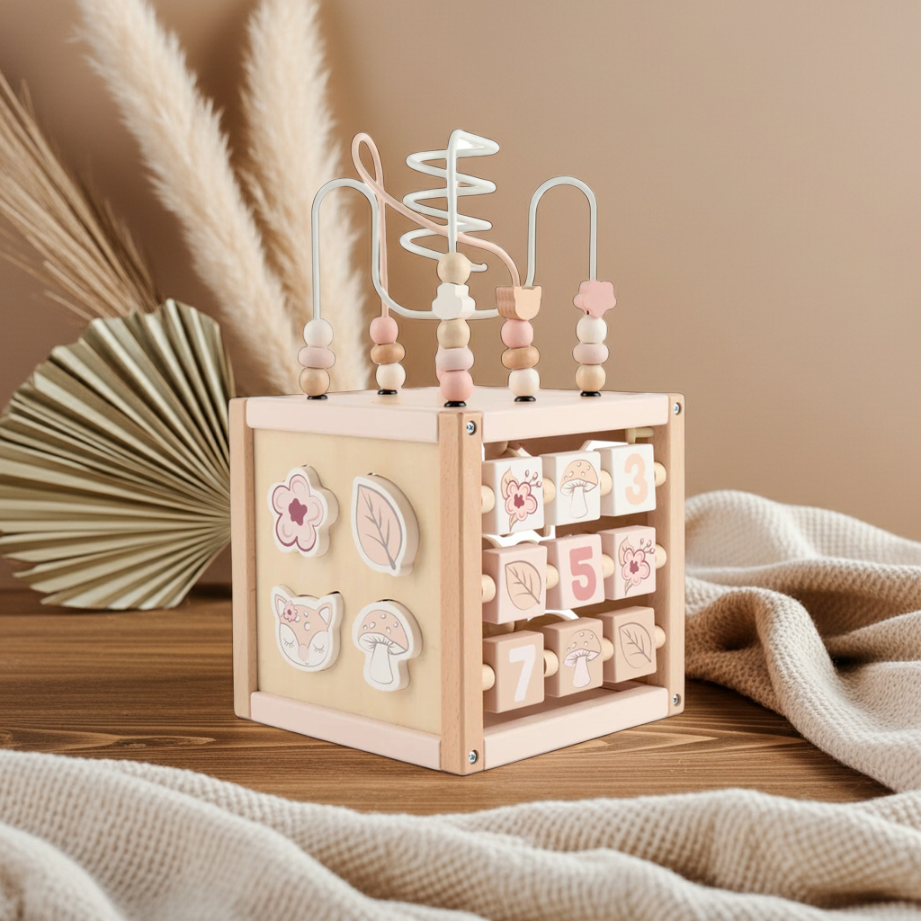 Motor skills cube deer Ella XXL wood | bieco