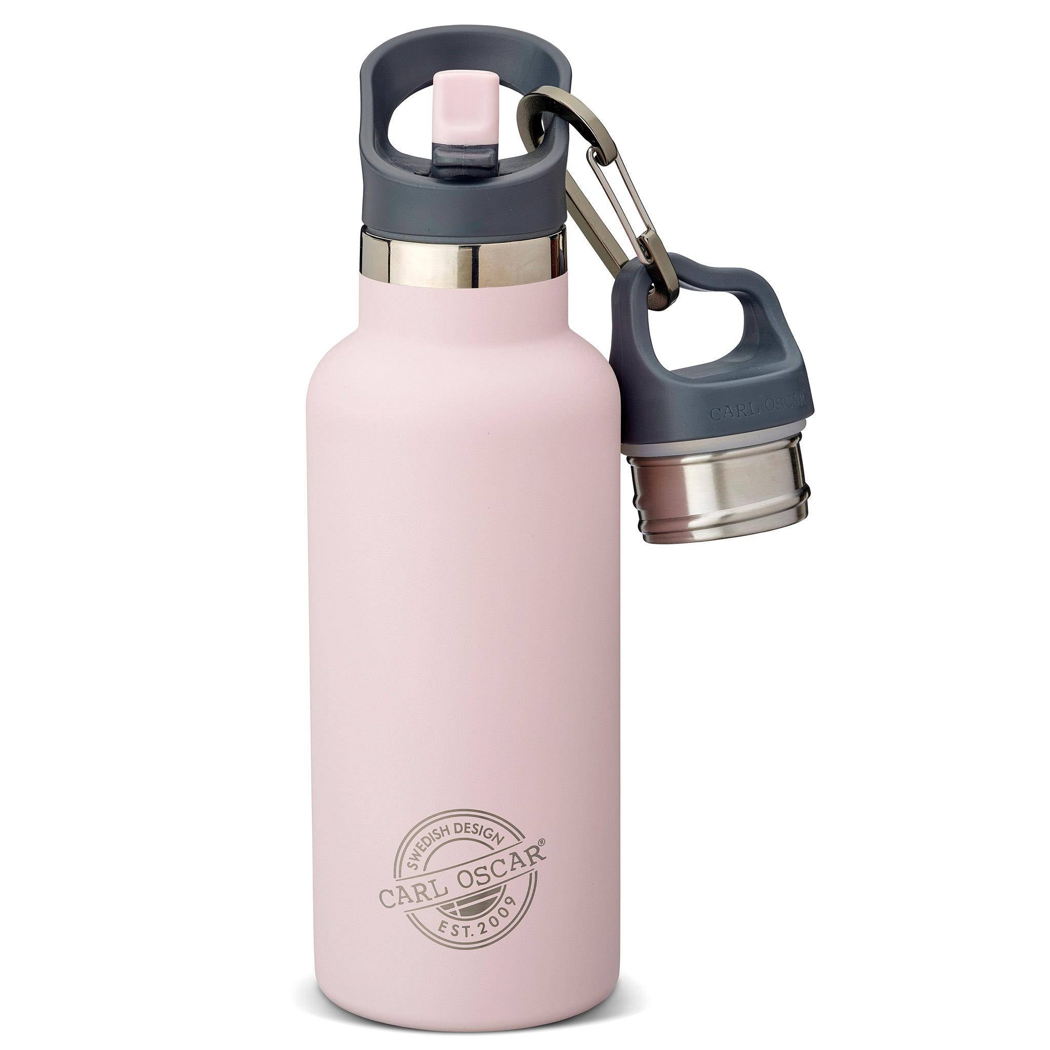 TEMPflask™ 0.5 L Water Bottle - Pink | Carl Oscar