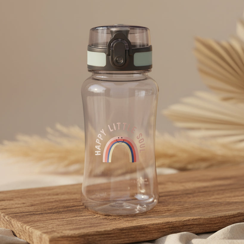 Drinking bottle 420 ml - Tiny Outdoor, Rainbow | Lässig