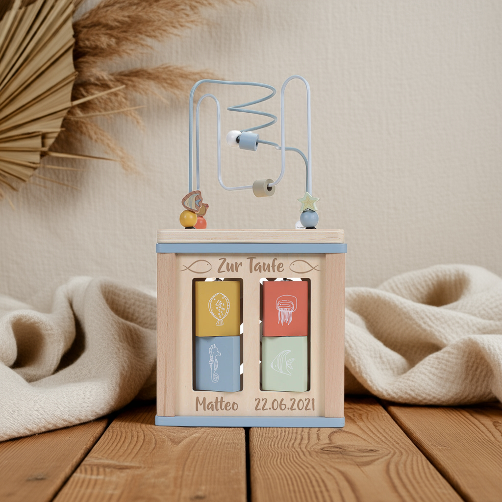 Ocean Motor Skills Cube - For the christening