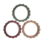 Preview: Beißring Blumen Armband 3-Pack (Dried Thyme/Berry/Natural) | Mushie