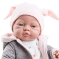 Mobile Preview: Puppe BEBITA Mädchen mit lustiger Mütze 45 cm  | Paola Reina