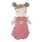 Preview: Kuschelpuppe Baby Rosa mit Pflegeset Little Pink Flowers  | Little Dutch