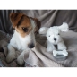 Mobile Preview: Kuscheltier Hund mit Tasche | JaBaDaBaDo "personalisiert"