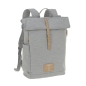 Mobile Preview: Wickelrucksack - Rolltop Backpack, Grey Mélange (Limited Edition) | Lässig