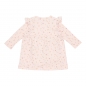 Mobile Preview: Langarm-Kleid Little Pink Flowers, Größe 50/56 | Little Dutch