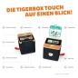 Mobile Preview: tigerbox TOUCH PLUS Bluetooth schwarz | by Schmatzepuffer "personalisierbar"