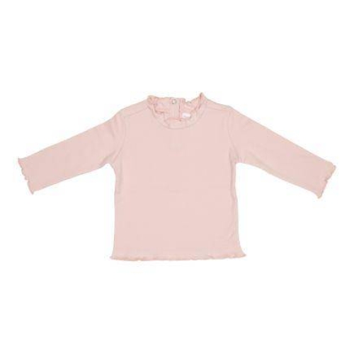 Langarm-Shirt mit Rüschen Rosa, Größe 86 | Little Dutch