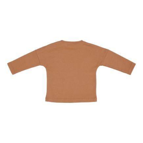 Sweatshirt Vintage Sunny Stripes Almond, Größe 62 | Little Dutch