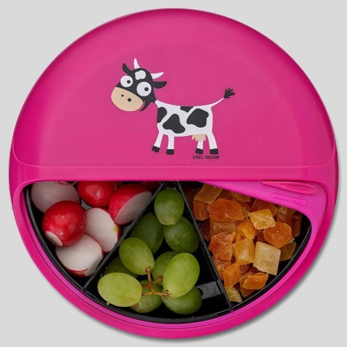 Lunchbox BentoDISC™ mit 5 Fächern, lila I Carl Oscar