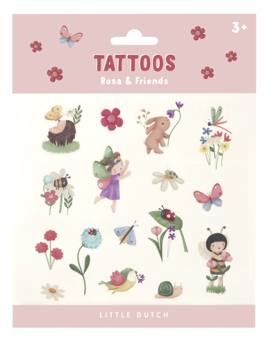 Tattoos - Rosa & Friends | Little Dutch