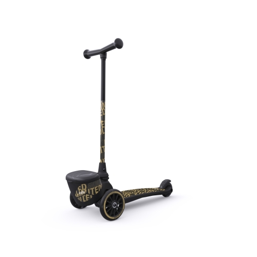 Roller Highwaykick 2, Black & Gold - Gratis personalisiert | Scoot & Ride