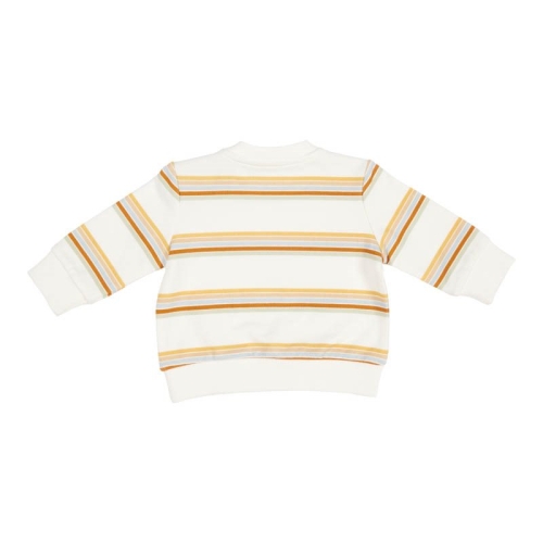 Pullover Vintage Sunny Stripes dicke Streifen, Größe 74 | Little Dutch