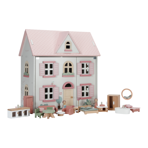 Puppenhaus aus Holz | Little Dutch