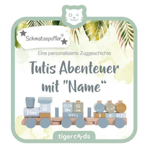 AKTION !!! tigercard für Tigerbox Touch "Tutis Abenteuer" | personalisiert