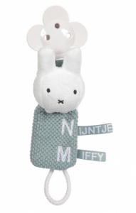 Schnullerkette knit grün | Miffy